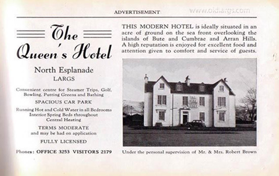 the old queens hotel largs